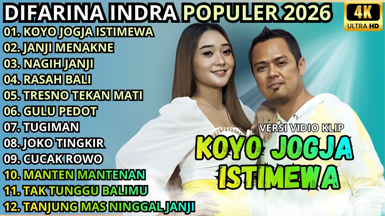 KOYO JOGJA ISTIMEWA - JANJI MENAKNE - NAGIH JANJI || DIFARINA INDRA TERBARU - OM ADELLA TERBARU 2026