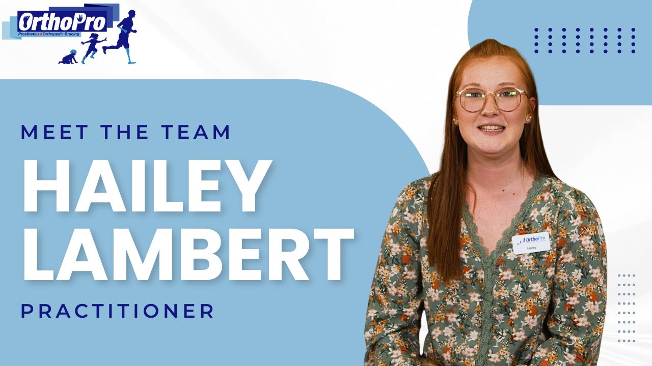 An Amputee Helping Other Amputees: Hailey with OrthoPro