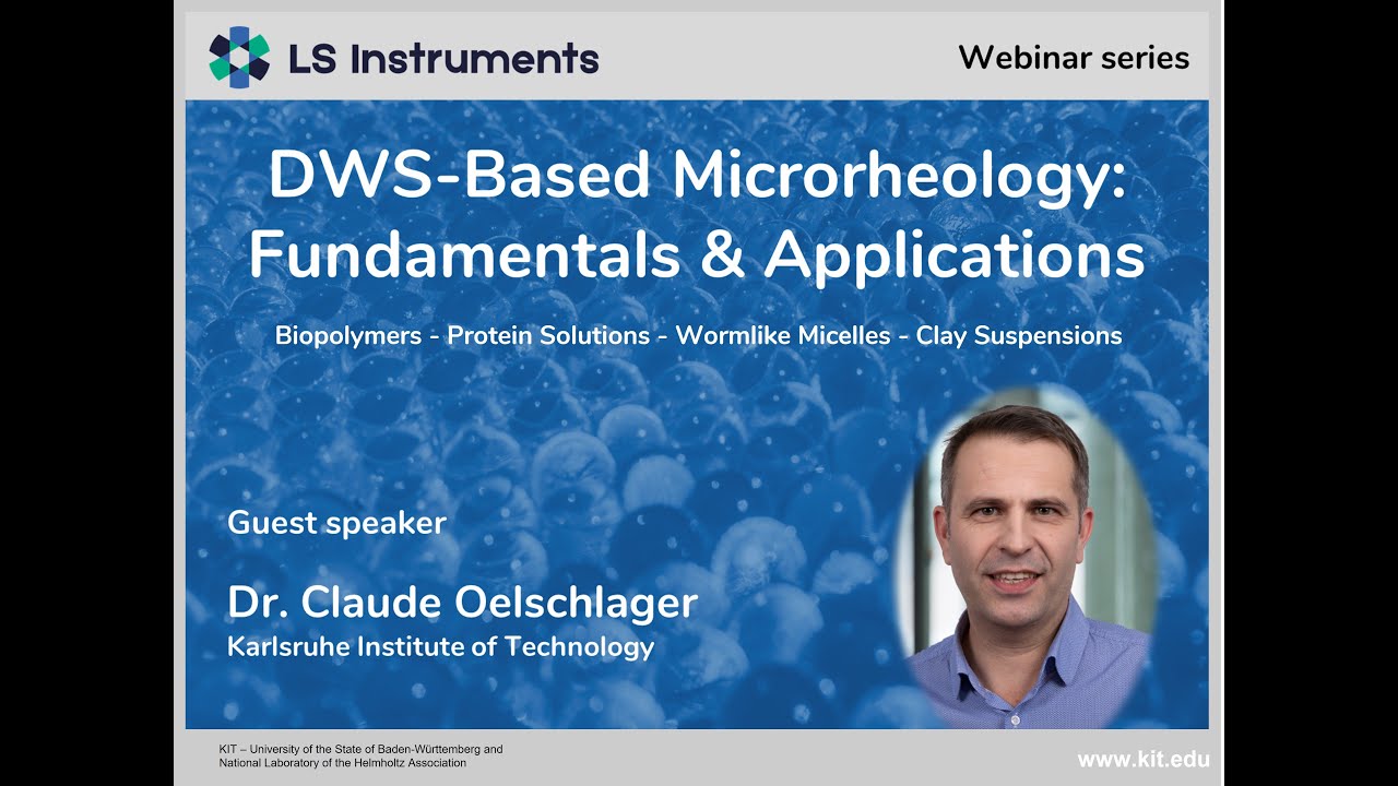 DWS Based Microrheology - Fundamentals and Applications