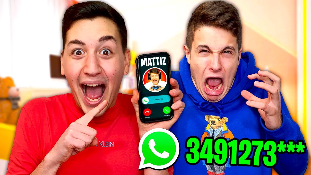 ECCO IL NUMERO DI TELEFONO DI MATTIZ!!
