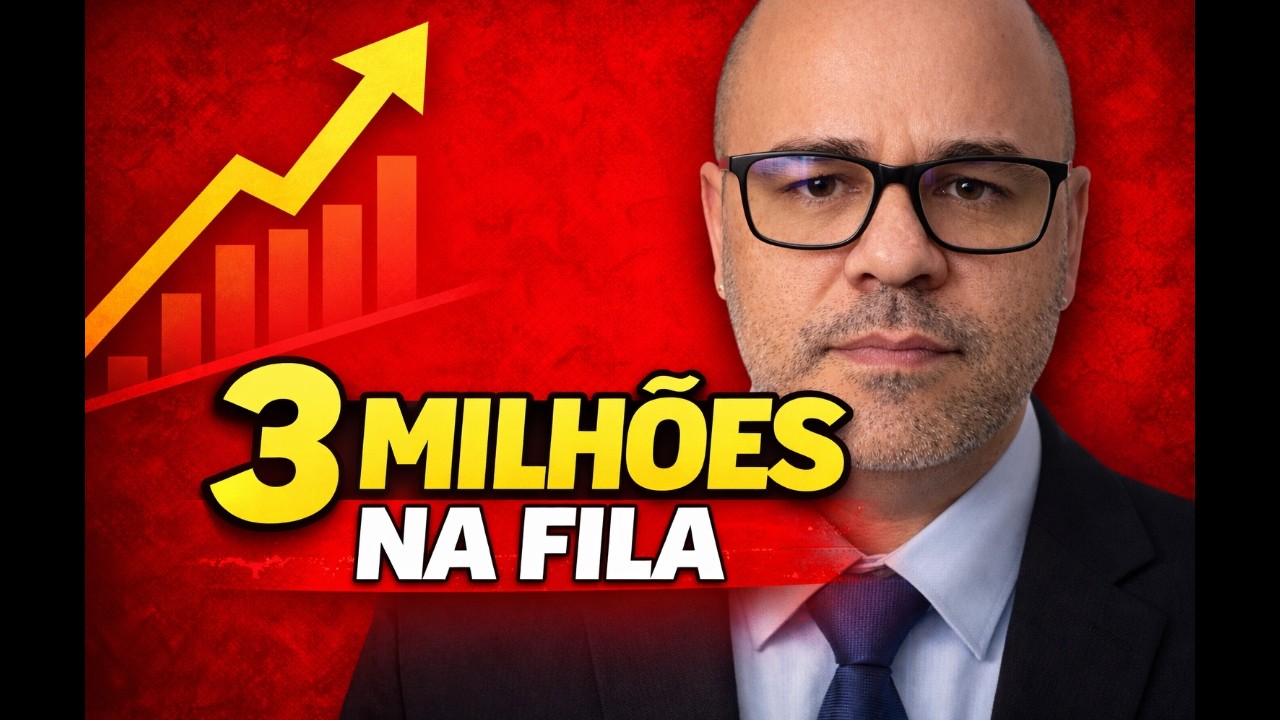 FILA DO INSS CHEGA A 3 MILH&Otilde;ES DE PEDIDOS!