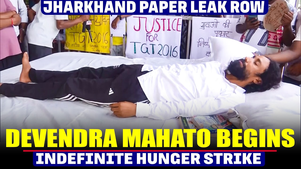 LIVE: Ranchi student leader Devendra Mahato begins indefinite hunger strike over exam irregularities