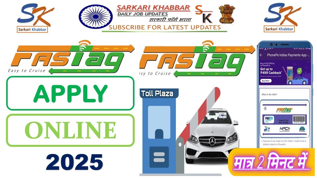 FASTag Registration Process | ICICI bank se FASTag Kaise Banaye | How To Apply FASTag Online | ICICI