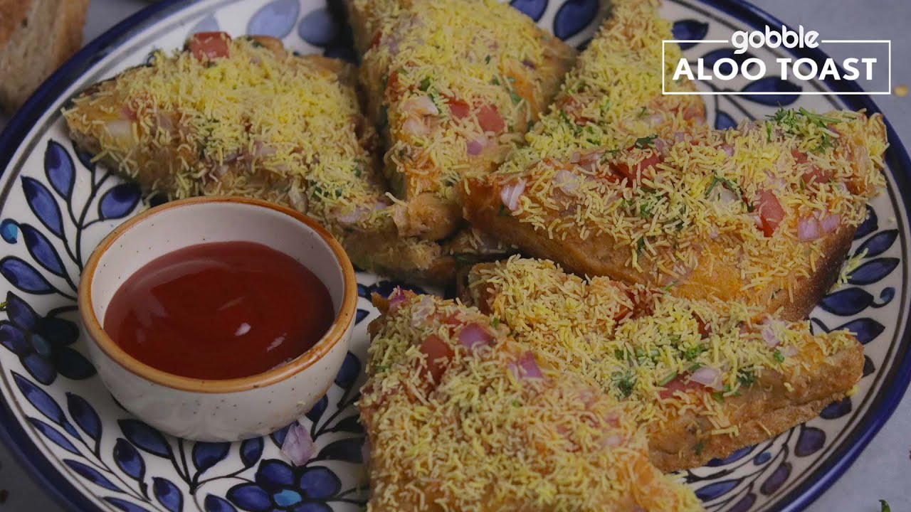 Gobble | How To Make Aloo Toast | Quarantine Recipes