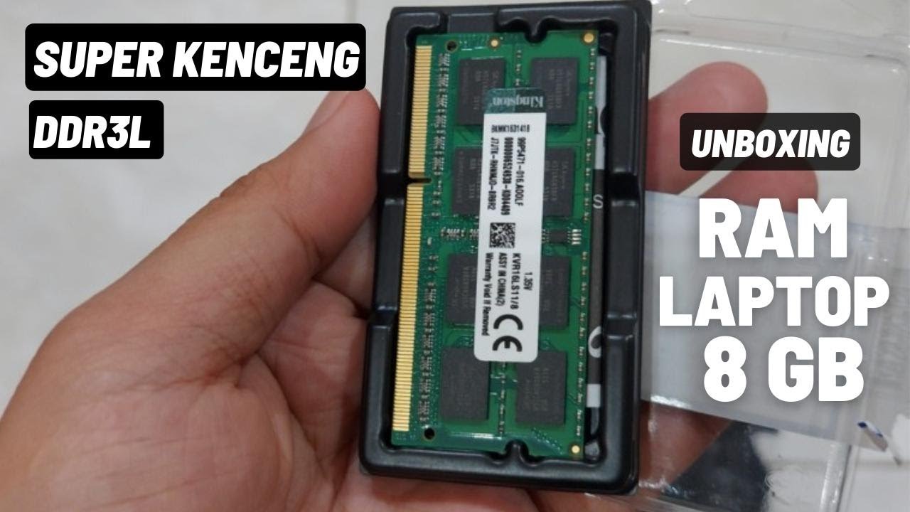 RAM LAPTOP KINGSTON DDR3L 8GB 12800/1600MHz ORI RAM SODIMM 1.35v 8GB