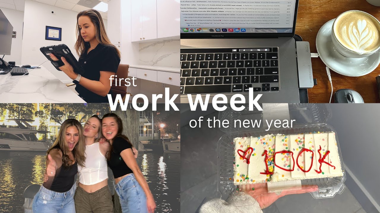 First WORK WEEK of 2023 | Getting back into routine, TTC / mental update, hitting 100k & more!