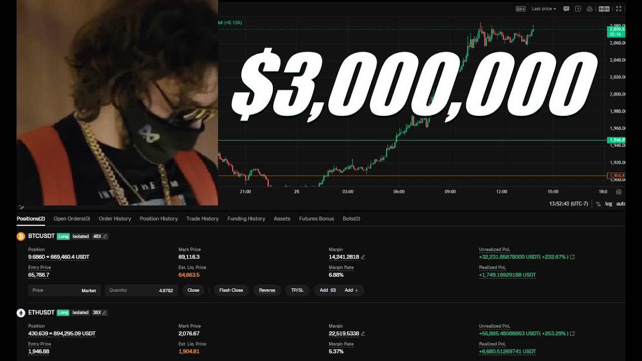 LIVE - $3,000,000 BTC Trade