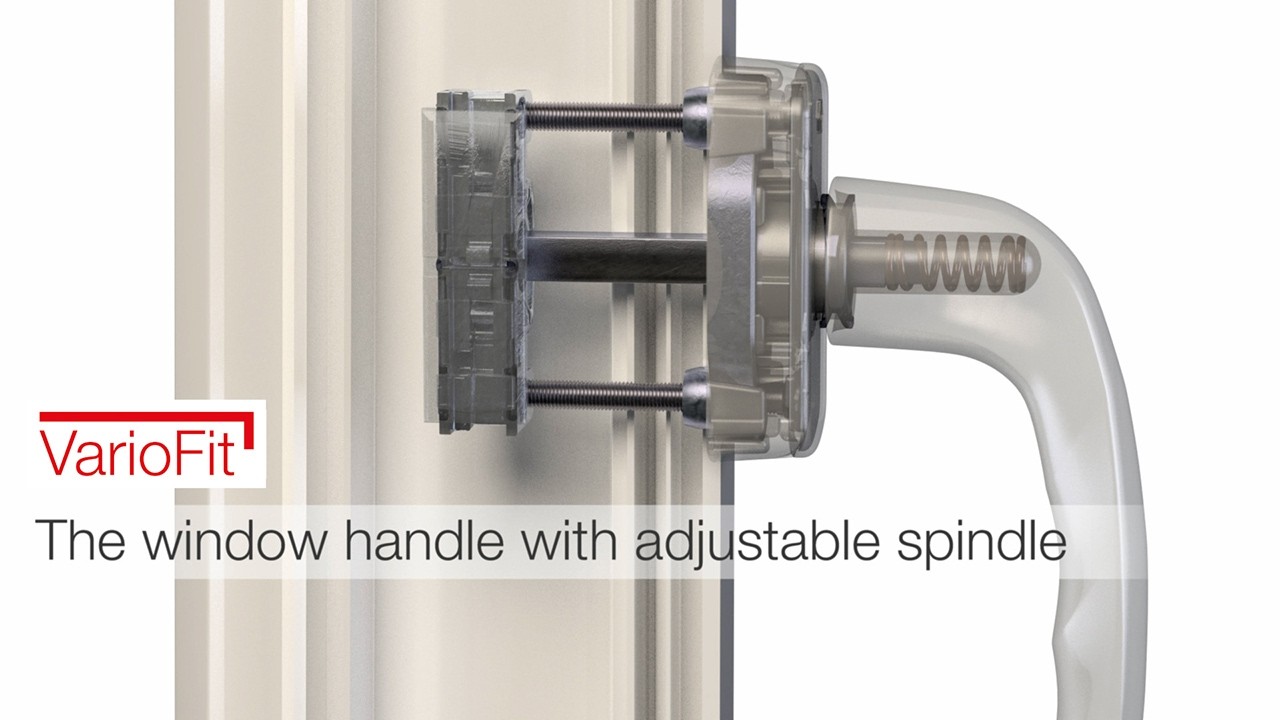 The perfect fit! The Window Handle with VarioFit