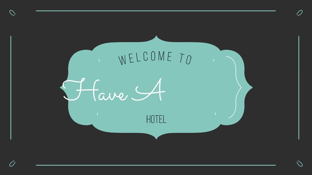 اهلا بك في فندقHave A Break Hotel Arabic ASMR check in.