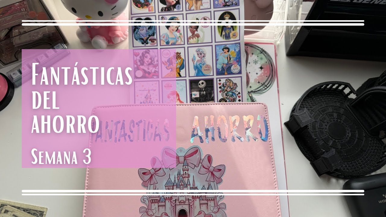 Reto 28 días.Fantásticas del ahorro. Semana 3 #savingschallenges #ahorro 