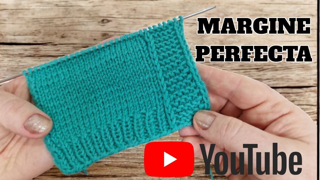 Margine perfecta tricotata + ❗️TRUC.
