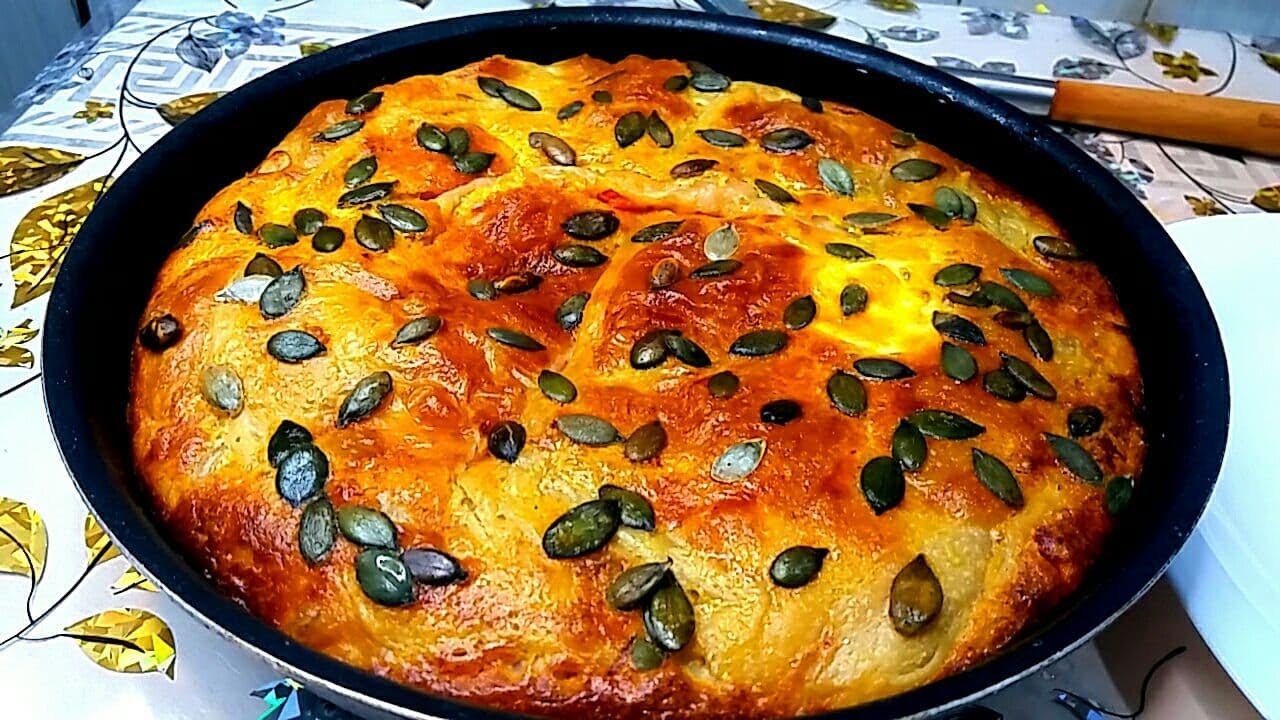 Потрясающий тыквенный пирог - тает во рту! Доступно, бюджетно, вкусно, полезно!