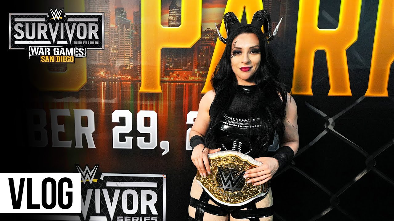 Stephanie Vaquer en su gran noche: WWE Survivor Series Vlog