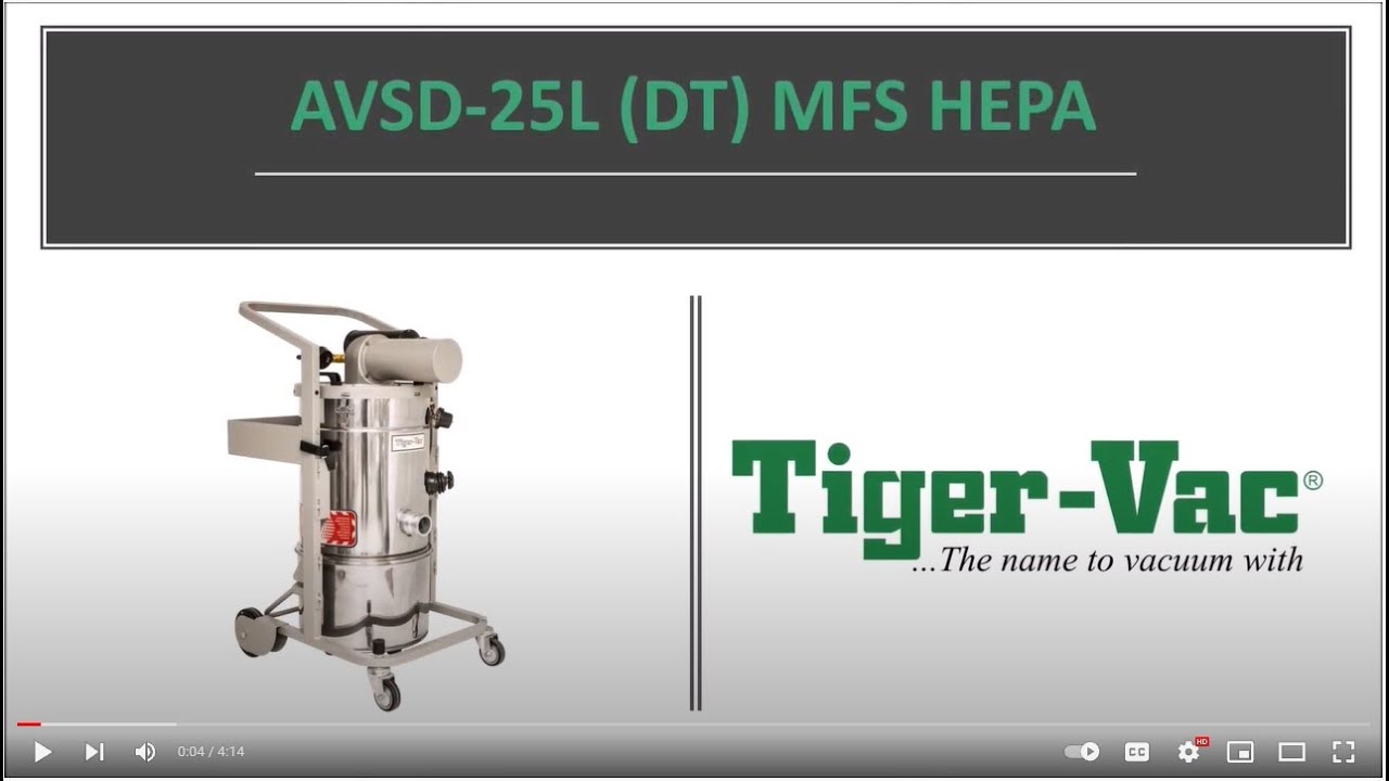 AIR OPERATED EXPLOSION PROOF VACUUM CLEANER GENERAL CLEANING