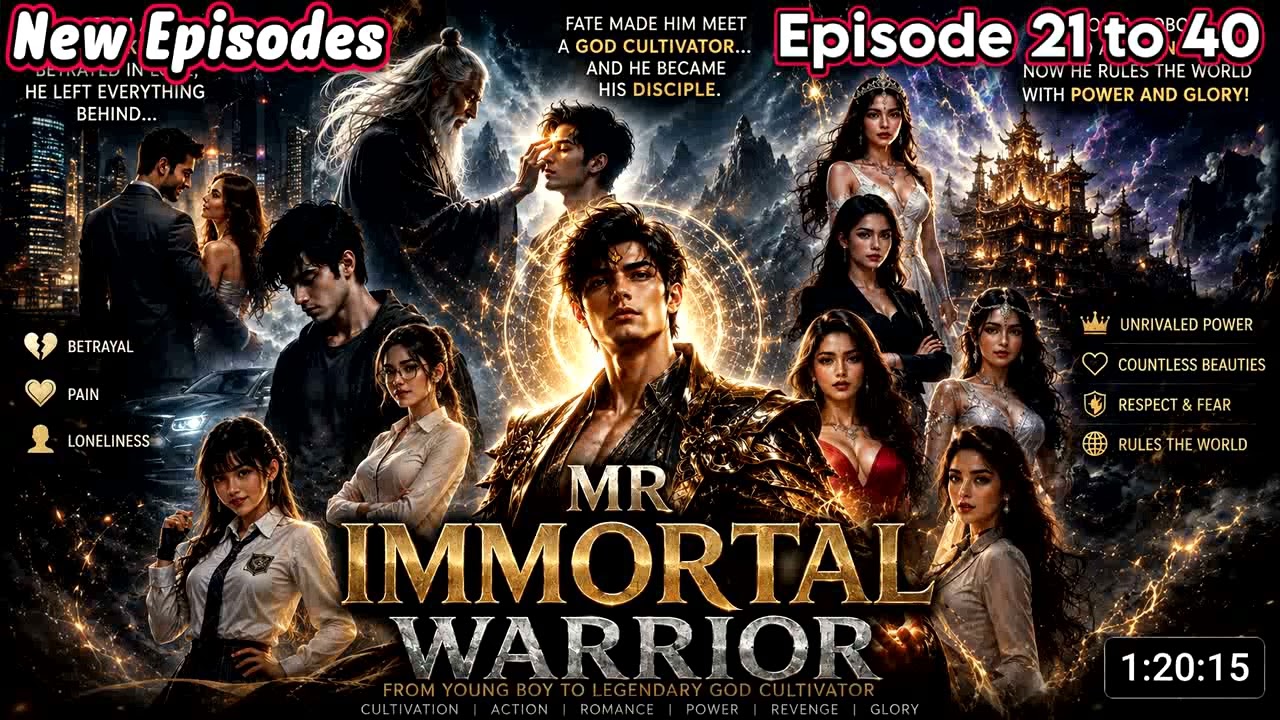 Mr Immortal Warrior 21 to 40 