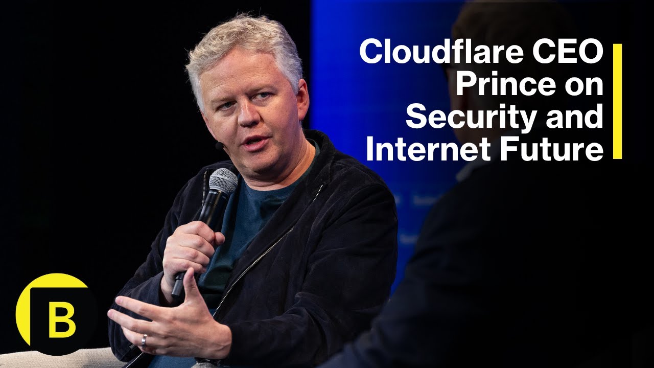 Cloudflare CEO Prince on Security and Internet Future
