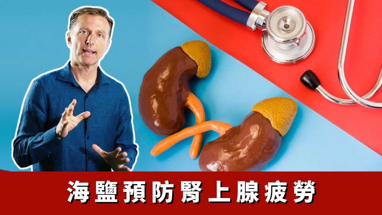 吃海鹽預防腎上腺疲勞？一天需吃4-5克的海鹽！柏格醫生 Dr Berg