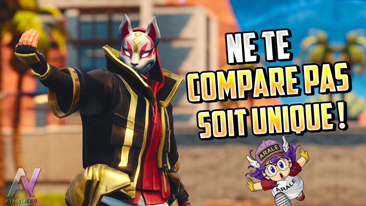 NE TE COMPARE PAS, SOIT UNIQUE !