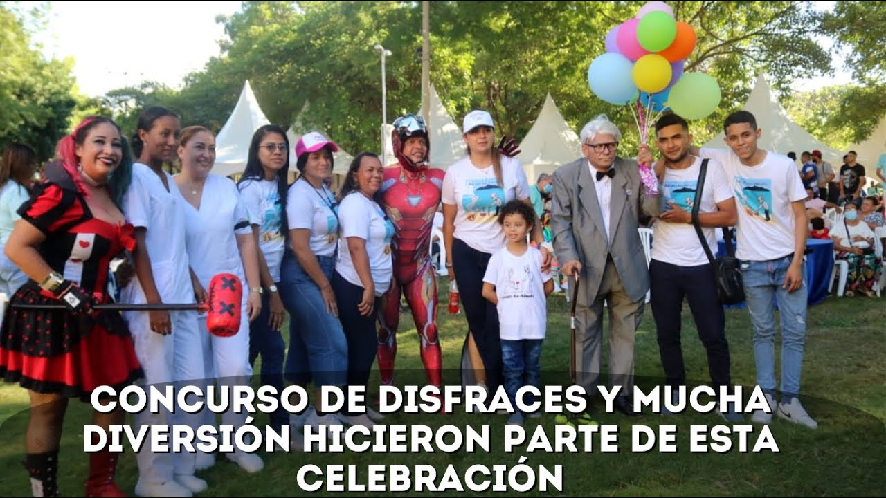 Adultos y pequeños se disfrazaron para conmemorar el día de los niños
