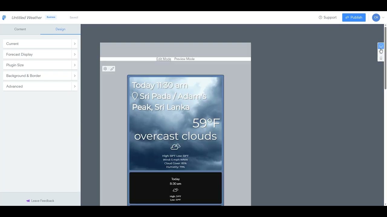 How to Make a Weather Forecast Widget for Websites Using Powr