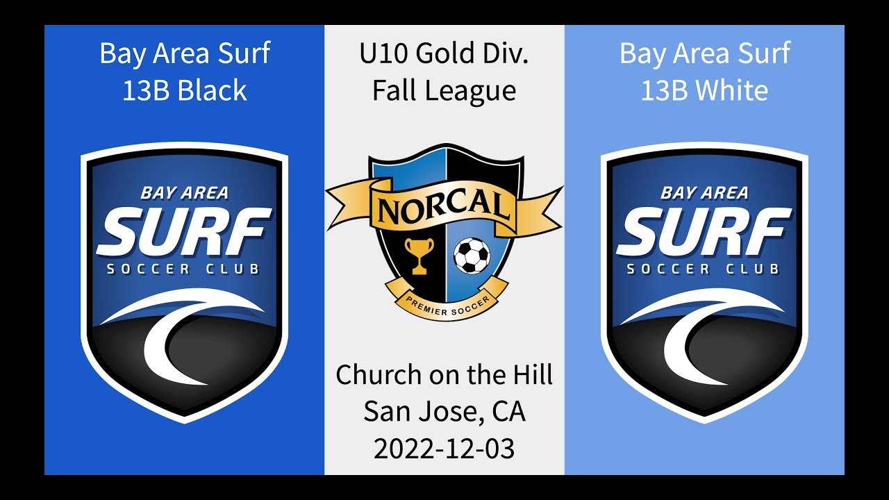Bay Area Surf Black 5-4 Bay Area Surf White | NorCal U10 Gold | 2022-12-03 | HL
