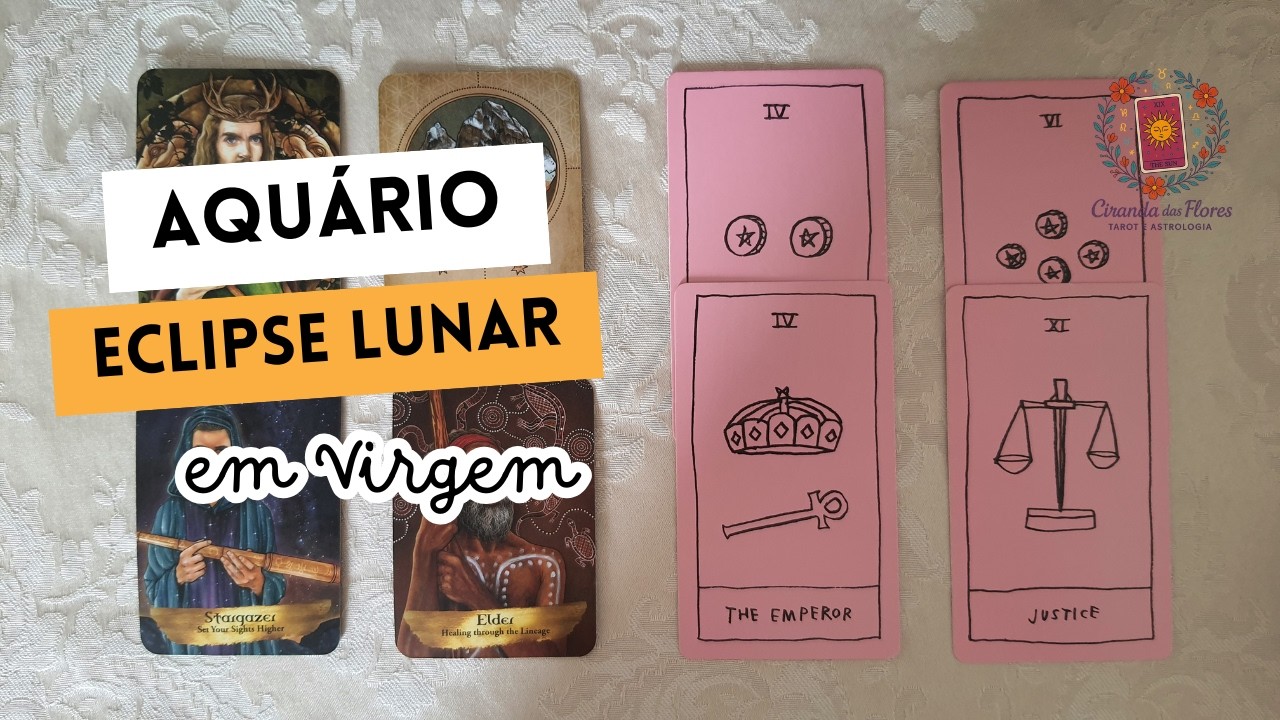 AQUÁRIO | Eclipse Lunar Total em Virgem 💫 O Rei, a Balança e o Bastão de Poder ☥