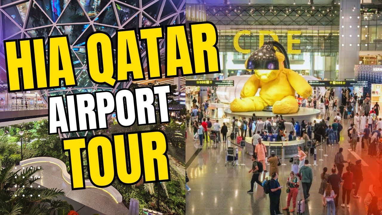 Hamad International Airport Tour | Let's go home with me | HIA Airport Tour