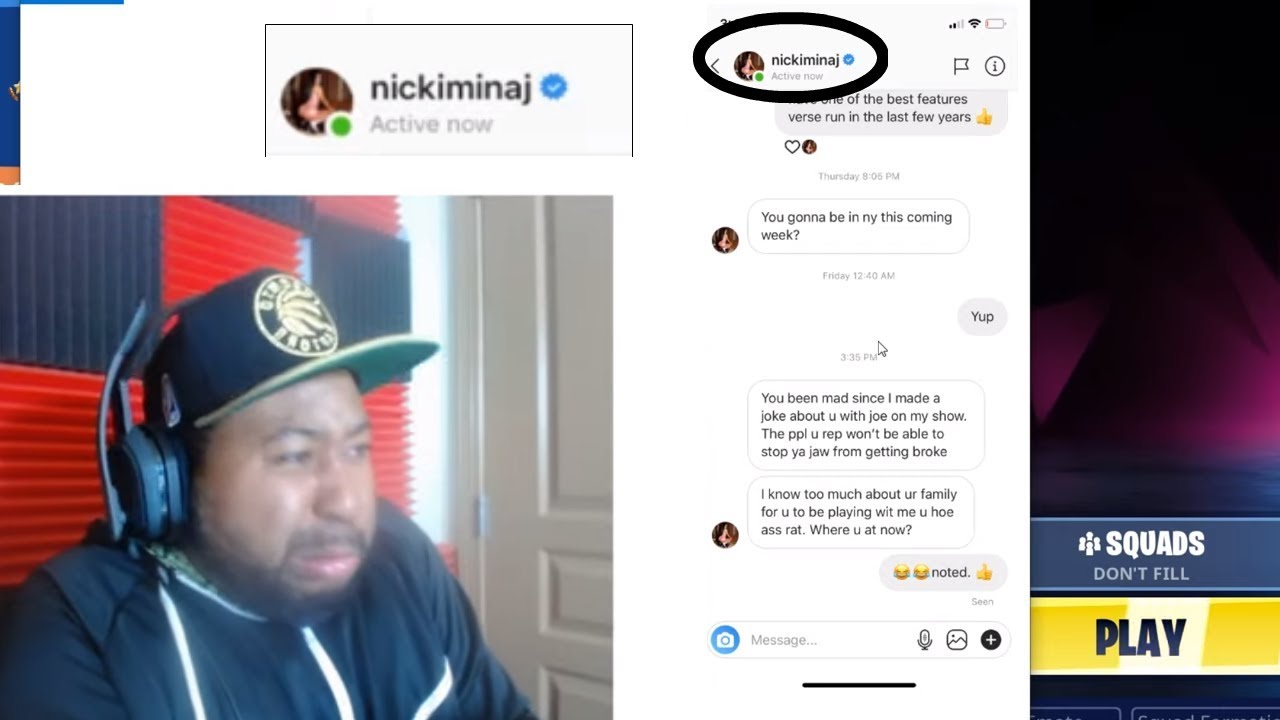 DJ Akademiks Get Threaten By Nicki Minaj And Her Husband l Leaks DMs l Nicki Minaj Brother