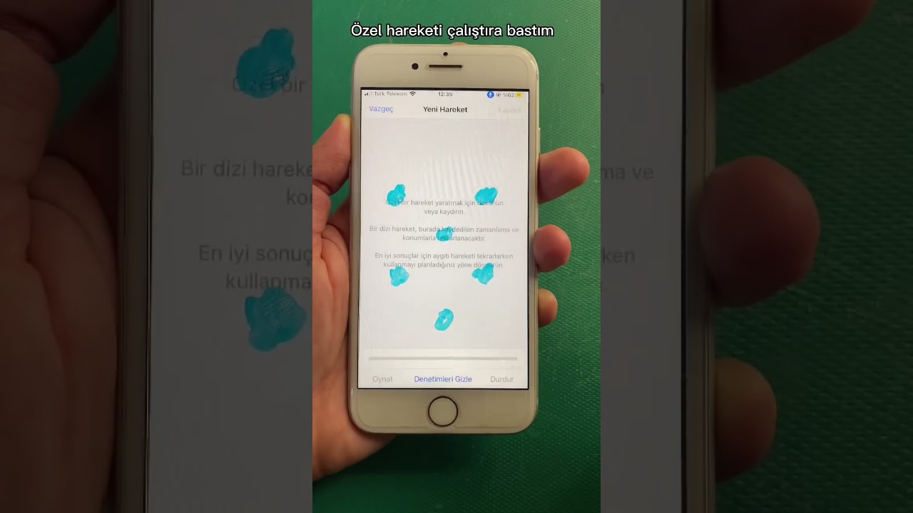 Ellerimi kullanmadan iphone kilit ekranını a&ccedil;mayı deniyorum! #shorts #fypp #kesfet