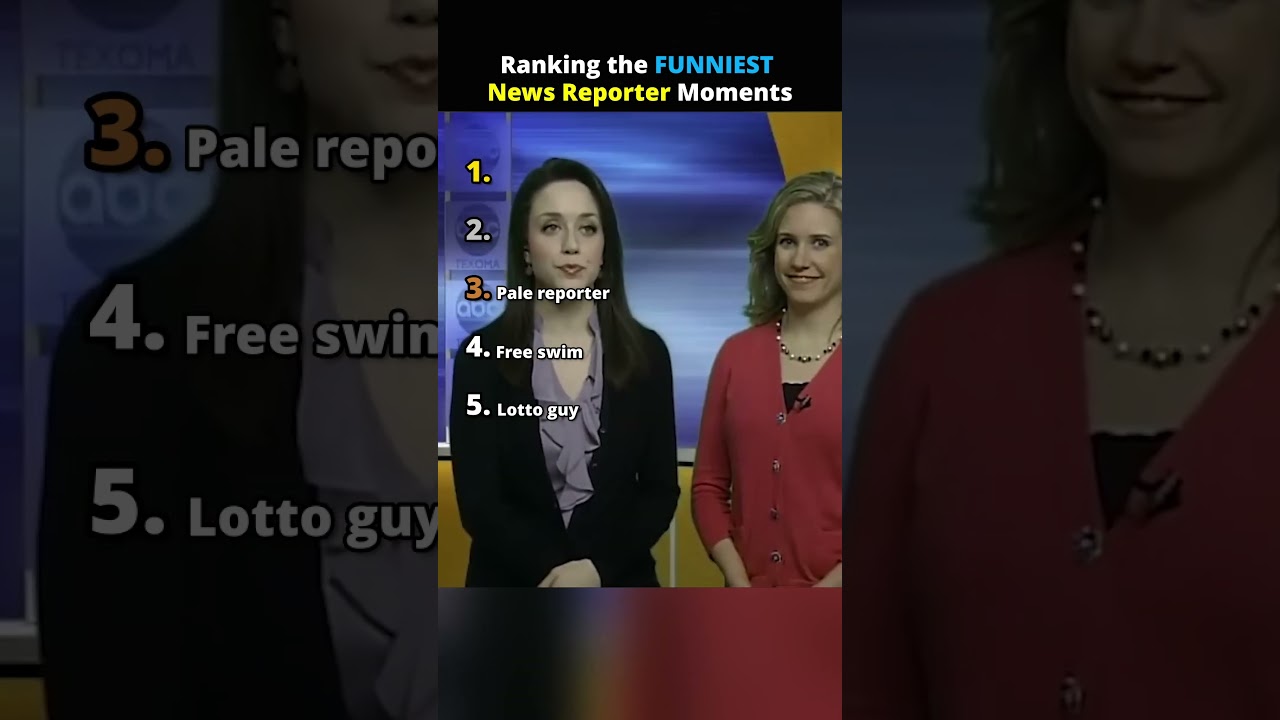 Ranking the FUNNIEST News Reporter Moments