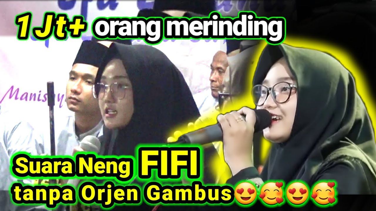 MERINDING !! SUARA NENG FIFI (FILDA) TANPA ORJEN | Assalamu'alaika - Ya Ayyuhannabi