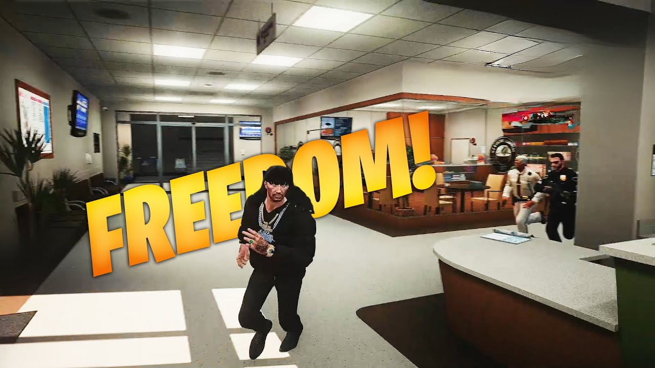 Ramee's Great Escape from the Cops at the Hospital | Prodigy RP | GTA | CG