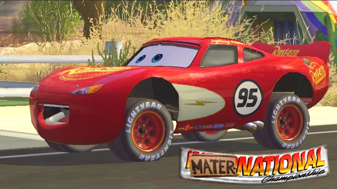 Şimşek Mcqueen ile Radyatör Kasabası Oyunu (Cars Mater-National Championship)