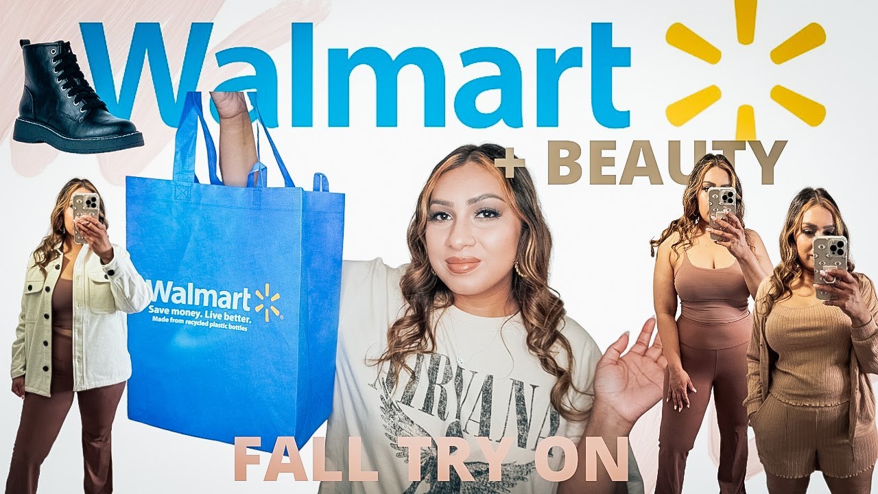 WALMART NEW FALL FINDS | CURVY TRY ON HAUL | + NEW BEAUTY FINDS | ARAPANA SADEO