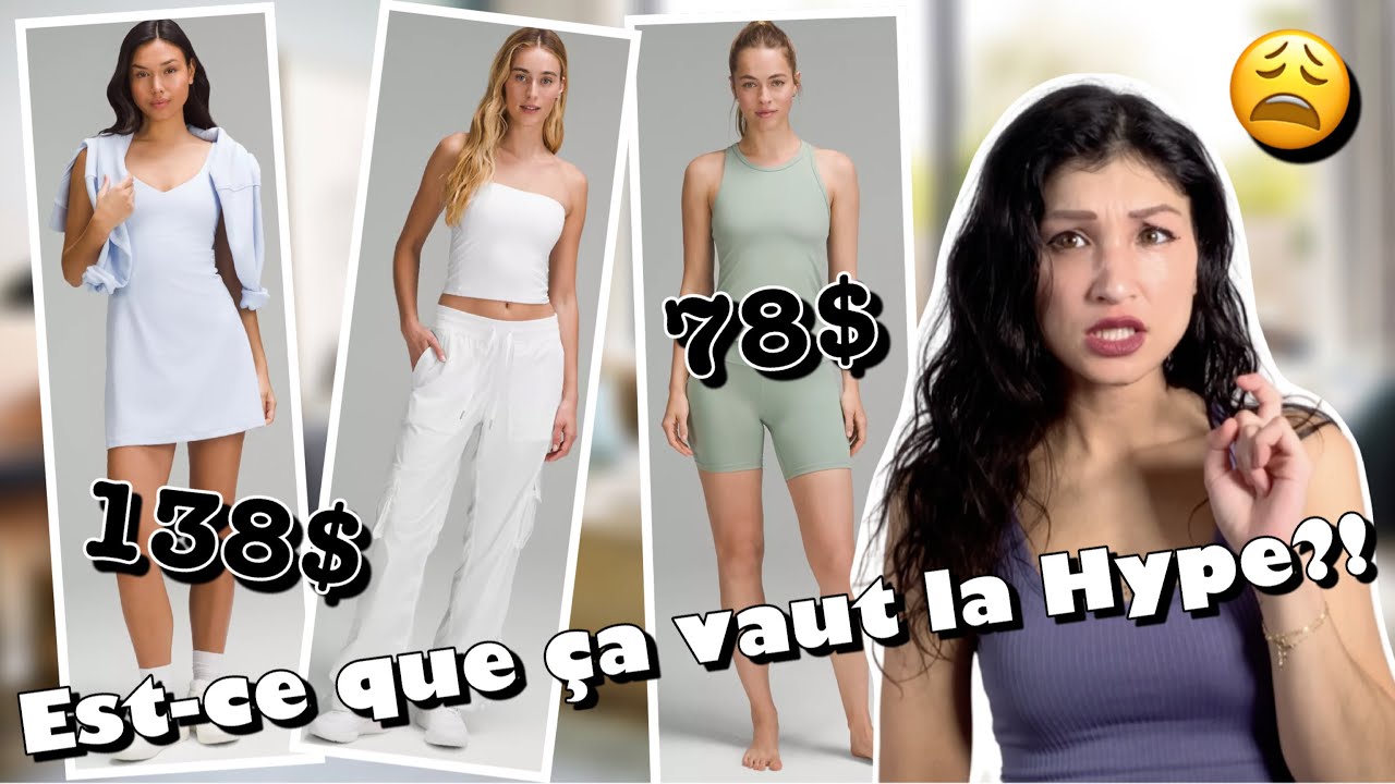 Je teste les vêtements du LULULEMON !! (pour le première fois 😵)