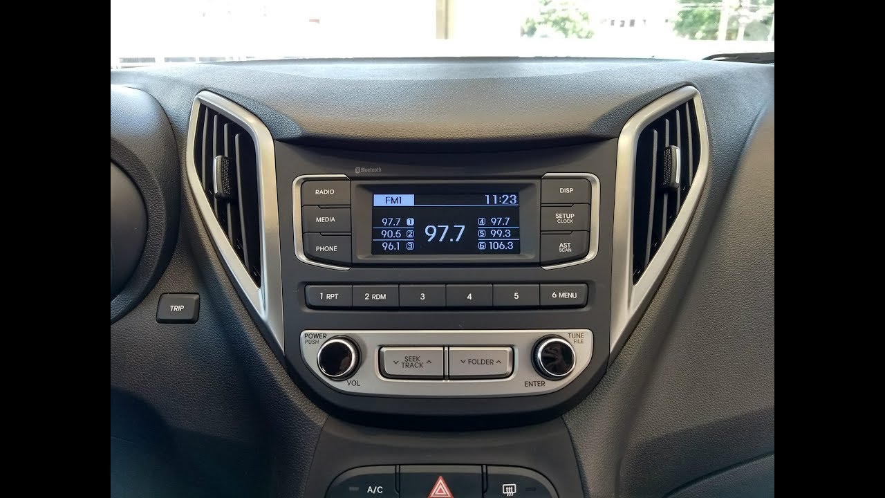 Rádio blueAudio® do HB20 - Explicação Técnica