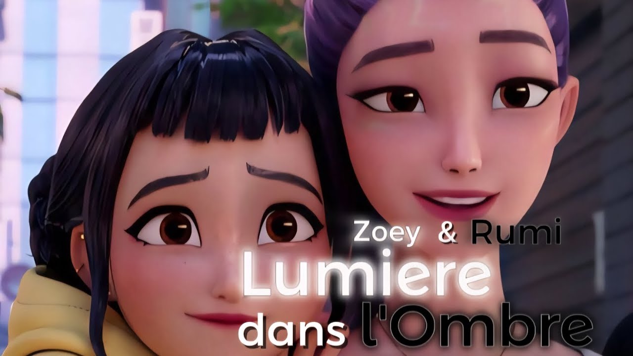 Lumi&egrave;re Dans l&rsquo;Ombre Zoey & Rumi (Fan-Made) K-pop demon hunters