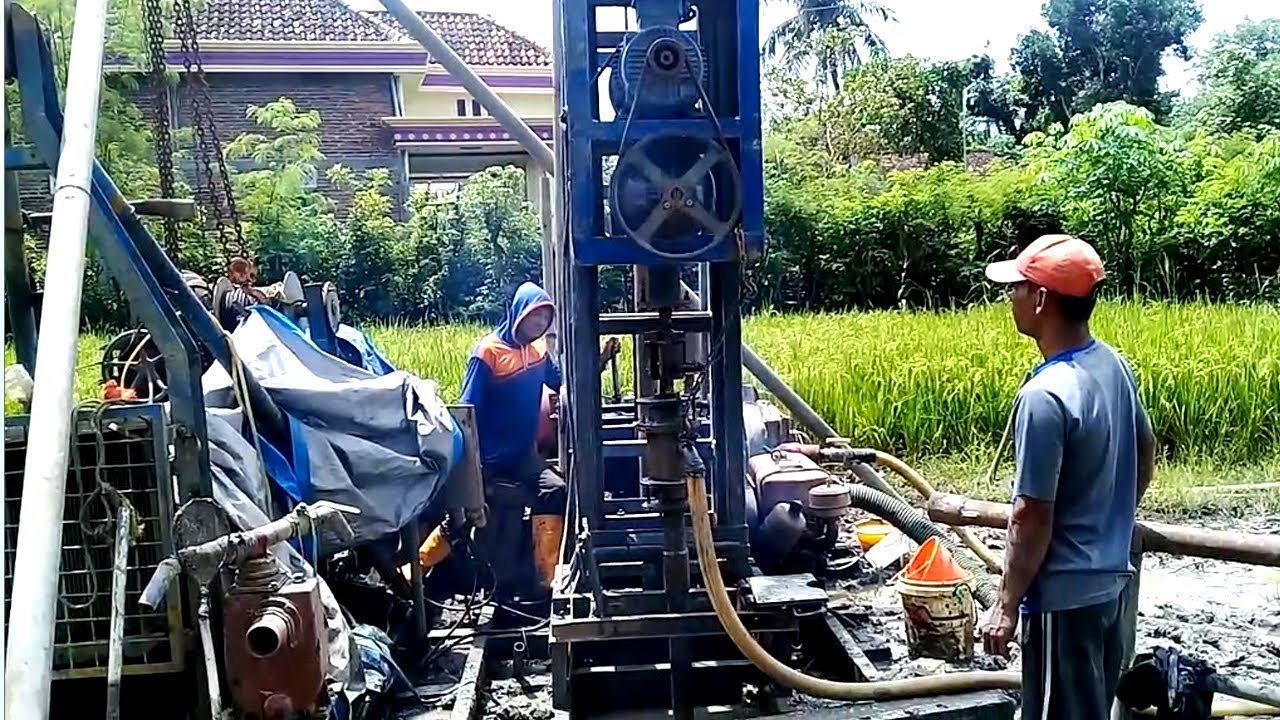SUMUR BOR 100 METER 🔴 di daerah pegunungan blitar selatan