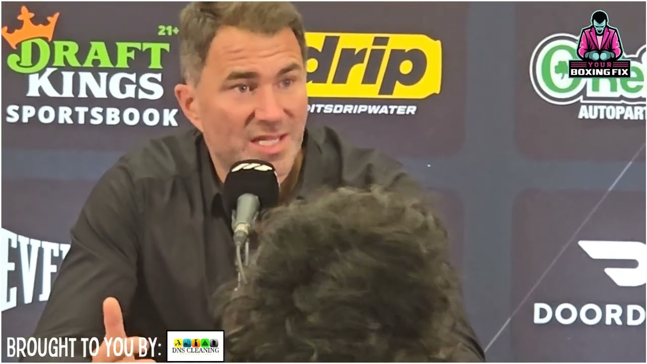 Eddie Hearn says he is still hopeful in making Boots vs. Vergil speaks on other possible options.