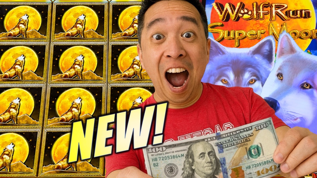 ★NEW SLOT!★ STACKS OF GOLD WOLVES!!! BEST WOLF RUN YET? WOLF RUN SUPER MOON Slot Machine (IGT)