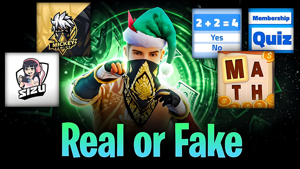 Real or Fake? Math Quiz App, Membership Quiz App or Simple Quiz Early Access @sizugaming