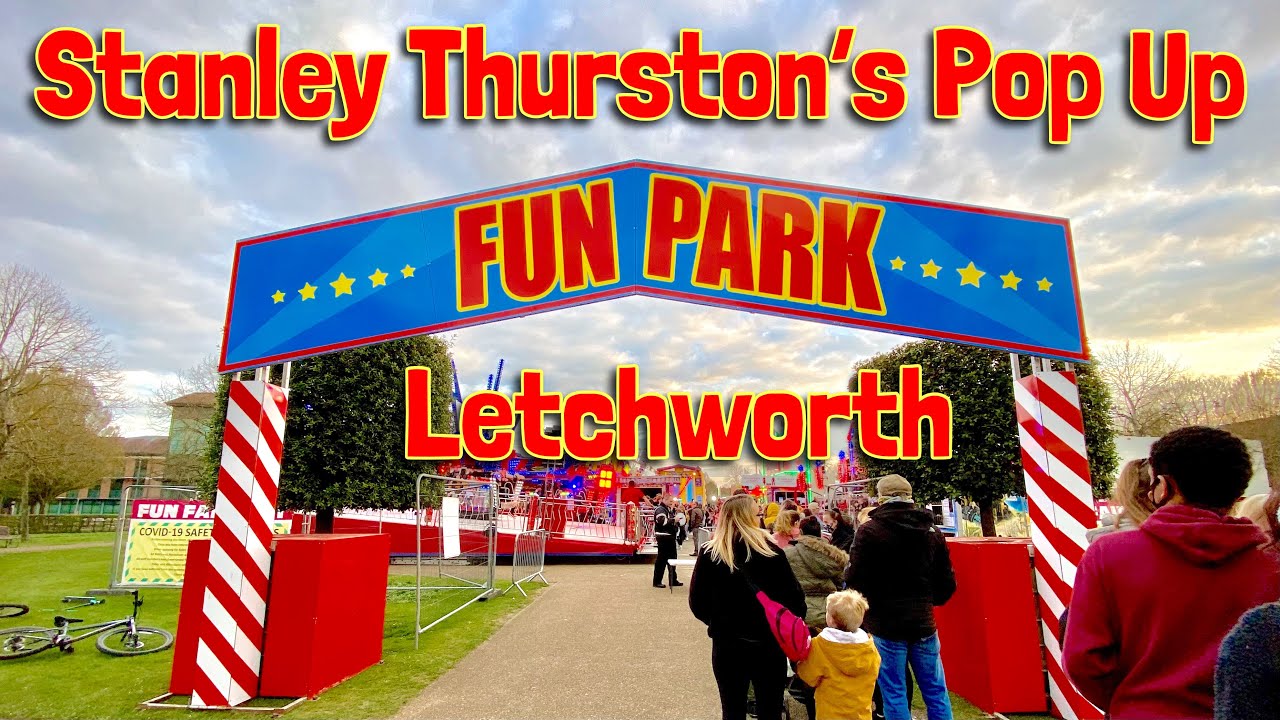 Stanley Thurston’s Pop Up Fun Park Letchworth Vlog 16th April 2021
