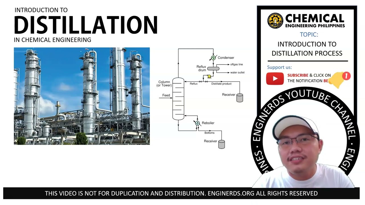 INTRODUCTION TO DISTILLATION LECTURE SERIES | CHEMICAL ENGINEERING | SEPARATION PROCESS | TAGALOG