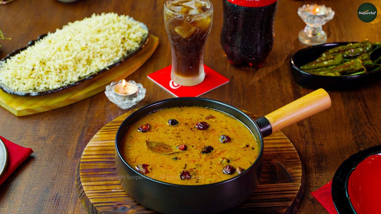 Daal Tarka and Zeera Rice with Fried Hari Mirch by SooperChef