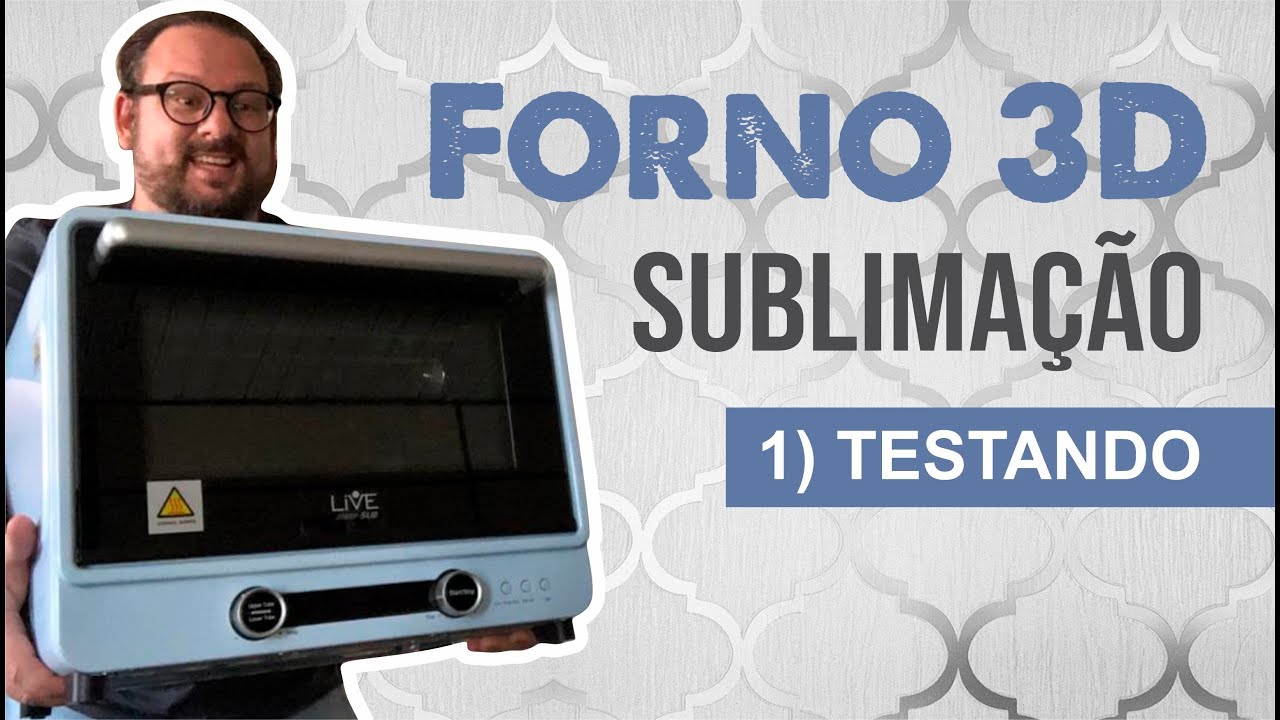 FORNO 3D LIVESUB - Conhecendo e Testando!