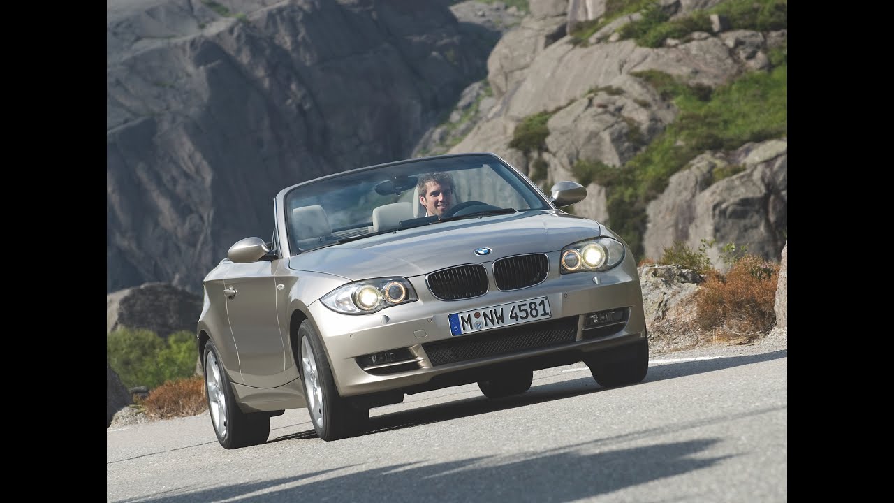 Bmw E88 1 Series Convertible on Location 2008