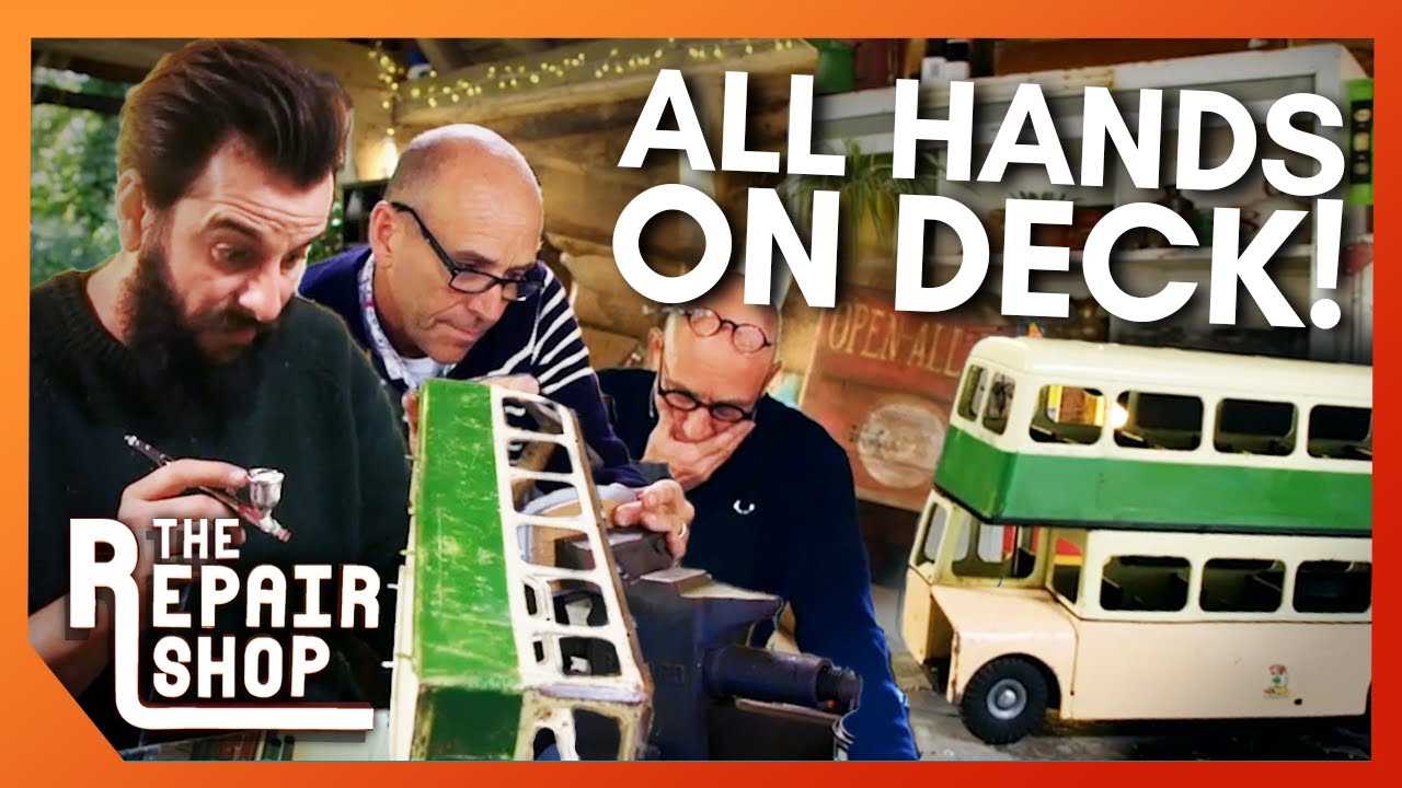 Dom Recruits Some Helping Hands to Fix Decades Old Toy Bus | The Repair Shop