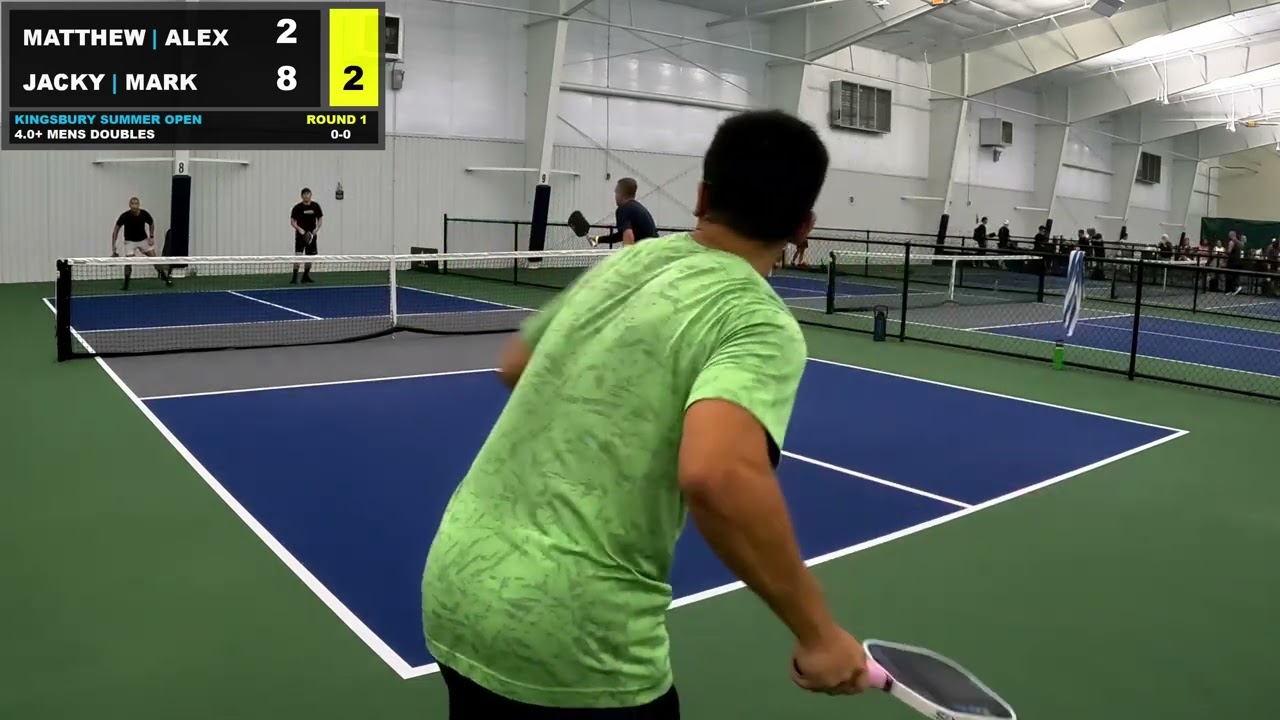4.0+ MENS DOUBLES 🏆 Rd1 KCM Summer Open | Jacky/Mark vs Alex/Matthew | 8/10/24
