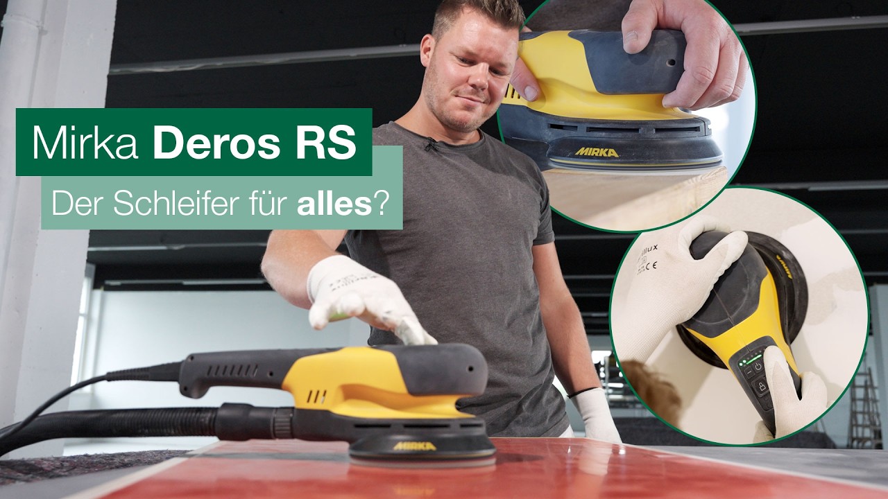 Schwebt fast auf der Oberfläche: der Mirka Deros RS