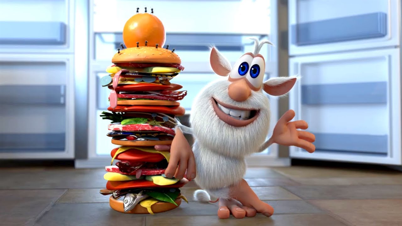Booba - Burger - Episode 18 | Funny Episodes | Toons Mania - Happy Kids